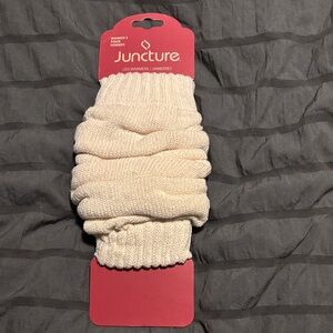 Juncture Women's Cream Leg Warmers